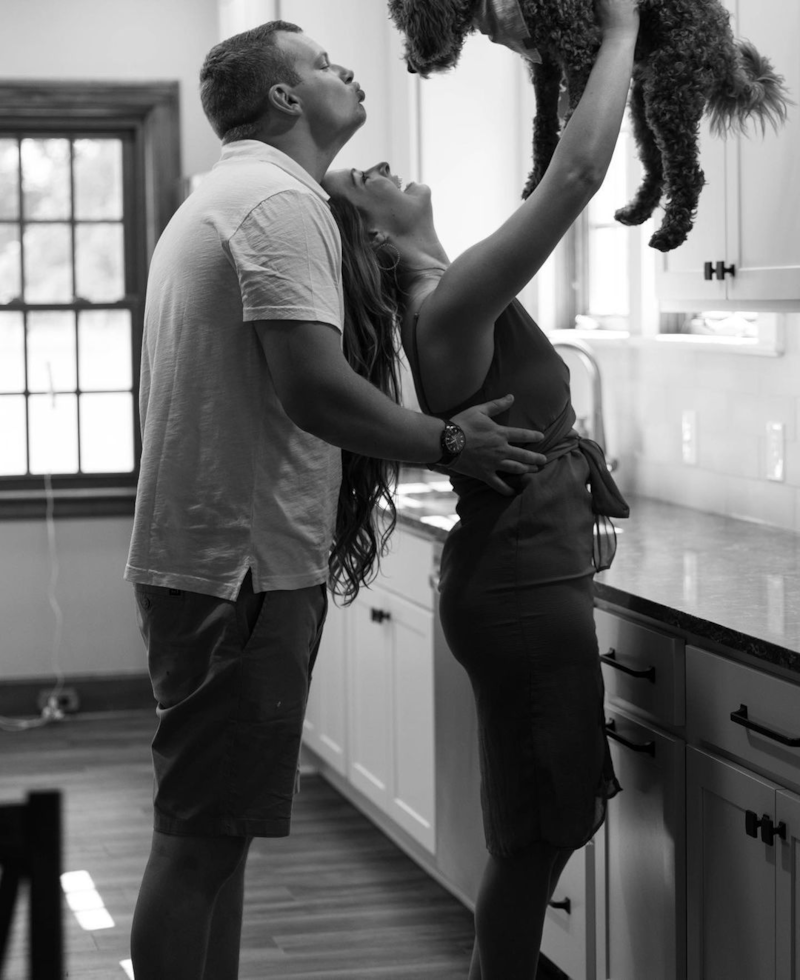 Mini Goldendoodle Being Cute