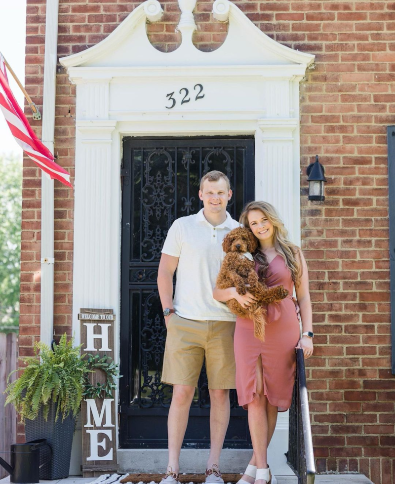 Happy Mini Goldendoodle Pup