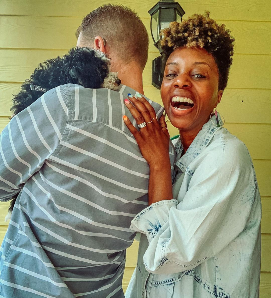 Friendly Mini Bernedoodle Pup in Cary NC