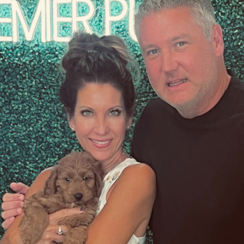 Small Mini Goldendoodle Pup