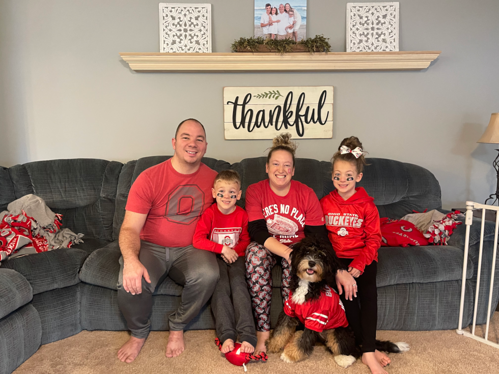 Energetic Bernadoodle Poodle Mix Pup