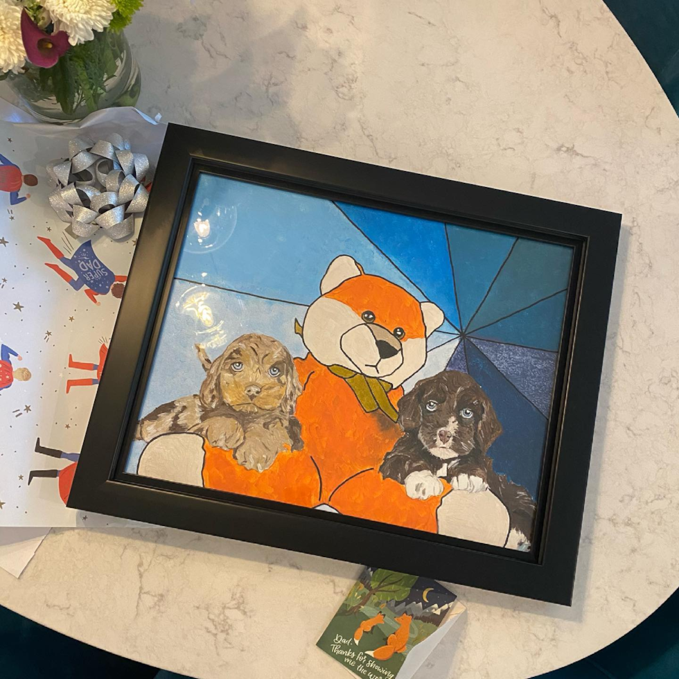 Smart Cockapoo Poodle Mix Pup