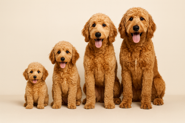 Best Goldendoodle Size Guide: Toy, Mini, Medium & Standard Explained 